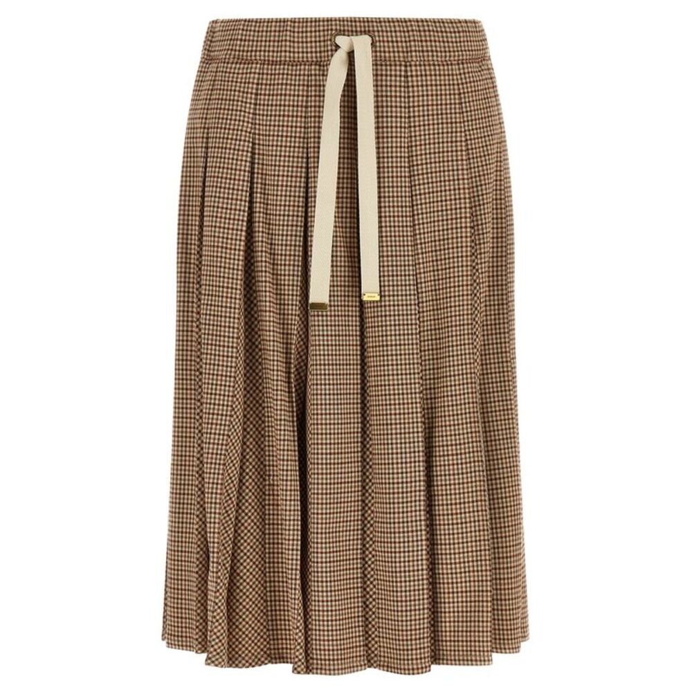 Moncler Women's Pleated Midi Skirt